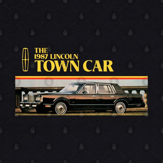 1987 LINCOLN TOWN CAR - brochure by Throwback Motors